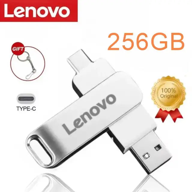 Pen Drive 2 In 1 Lenovo tipo C USB